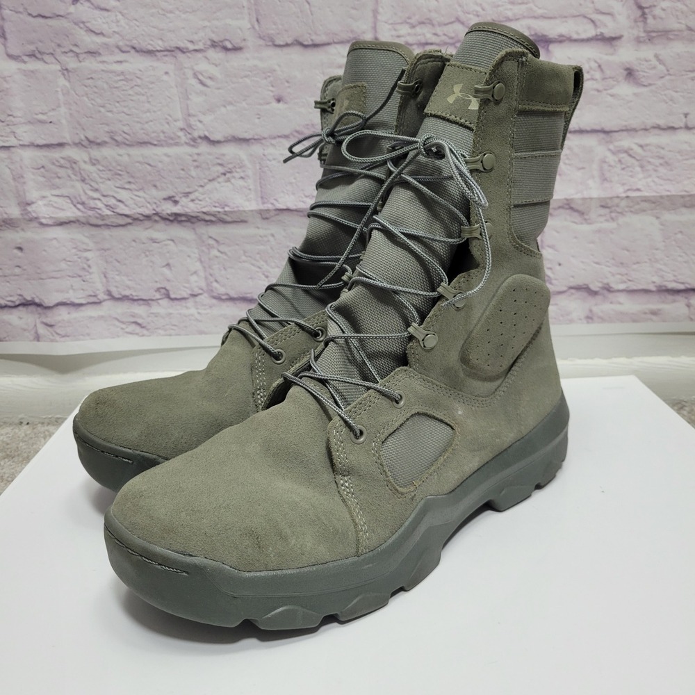 Under Armour‎ FNP Tactical Military Boots Mens 14 Sage Green PLUSfoam®